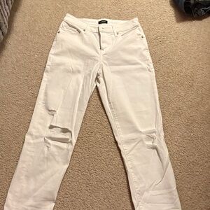 Express Classic White Jeans
